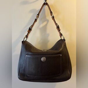 Coach Chelsea Shoulder Bag in brown with tan handle vintage